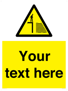 Custom Deep Water Sign